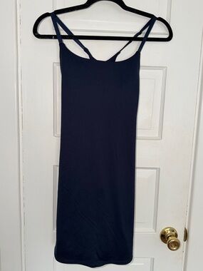 Danskin Skinny Straps Active Dress – Navy – Size Medium – NWT